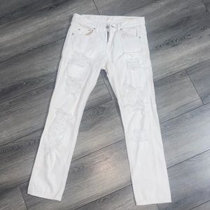 Rag & bone ripped boyfriend jeans